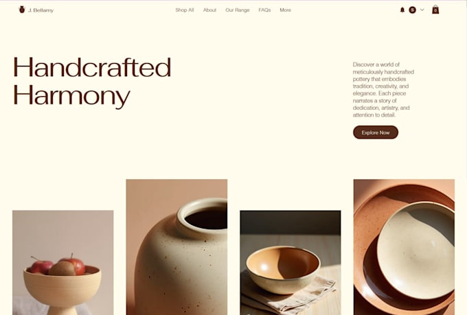build responsive wix website, design, redesign